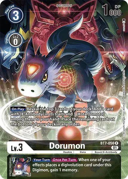 Dorumon [Bt7-056] (Alternate Art) [Next Adventure] 1