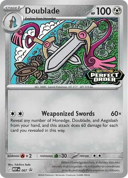 Doublade (067) [Mega Evolution Promo] 1