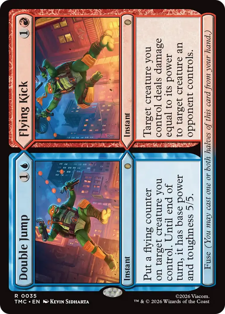 Double Jump // Flying Kick [Teenage Mutant Ninja Turtles Commander] 1