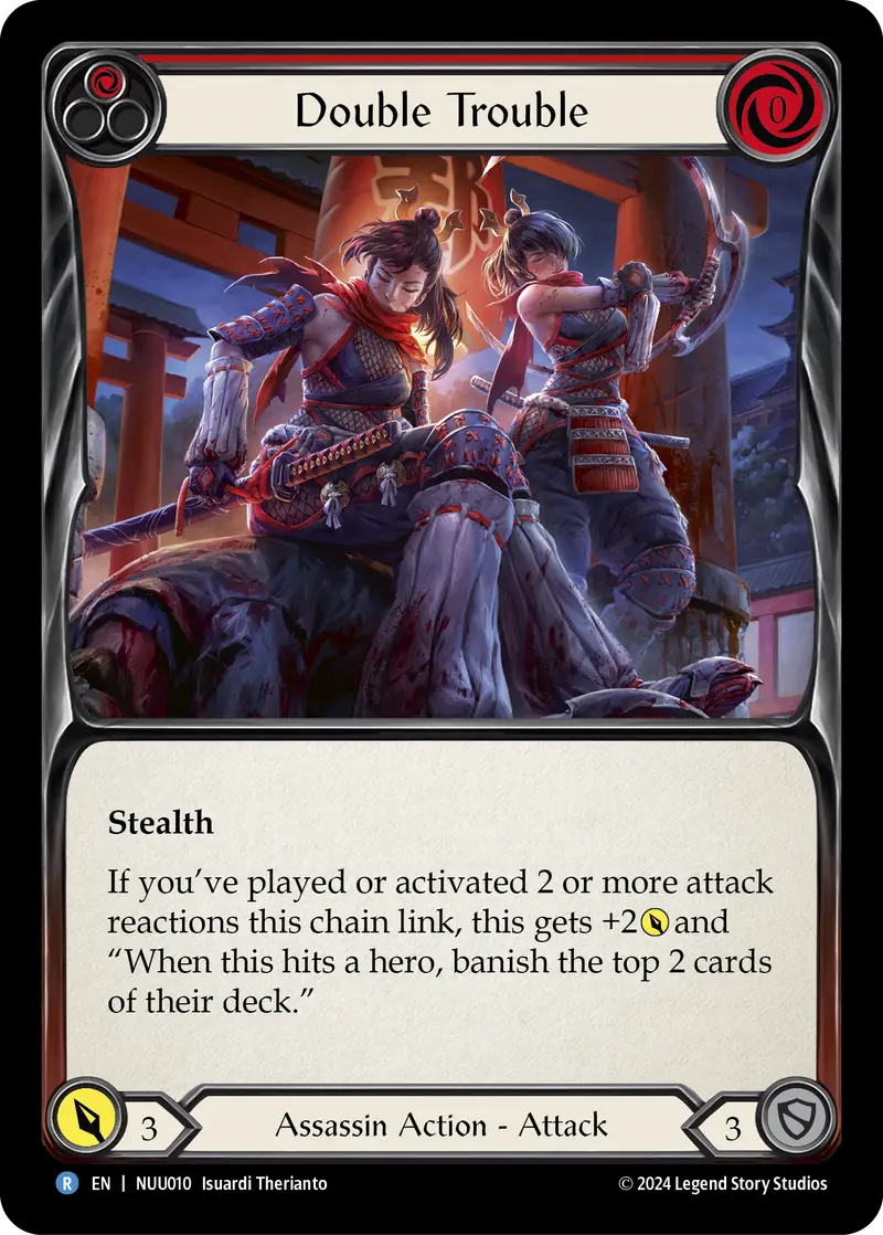 Double Trouble [Nuu010] (Part The Mistveil Nuu Blitz Deck) 1
