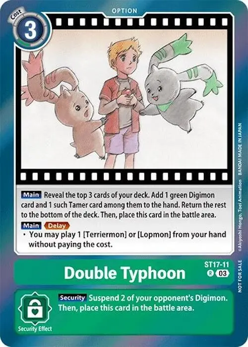 Double Typhoon [St17-11] (Secret Crisis: Movie Memorial Pack) [Secret Crisis] 1