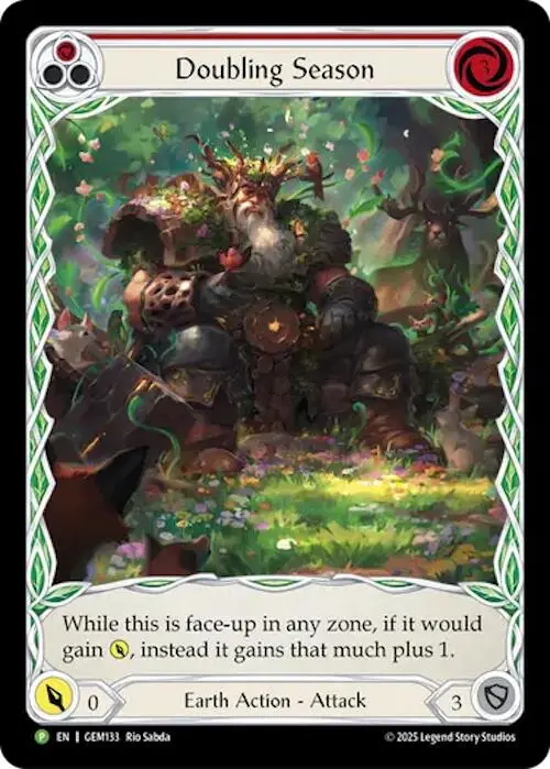 Doubling Season [Gem133] (Gem Pack 4)  Rainbow Foil 1
