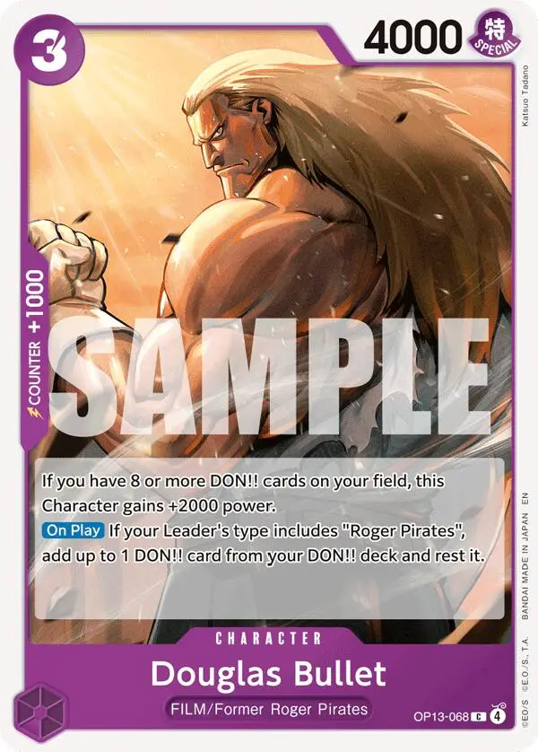 Douglas Bullet [Carrying On His Will] 1