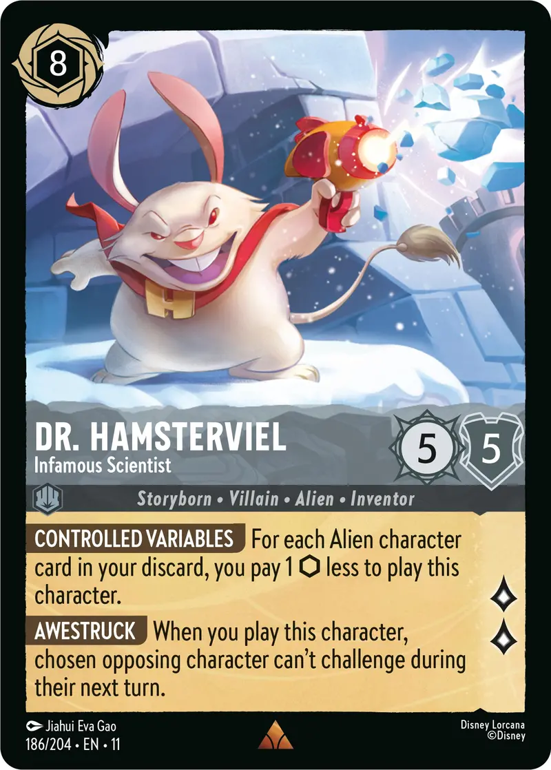 Dr. Hamsterviel - Infamous Scientist (186/204) [Winterspell] 1