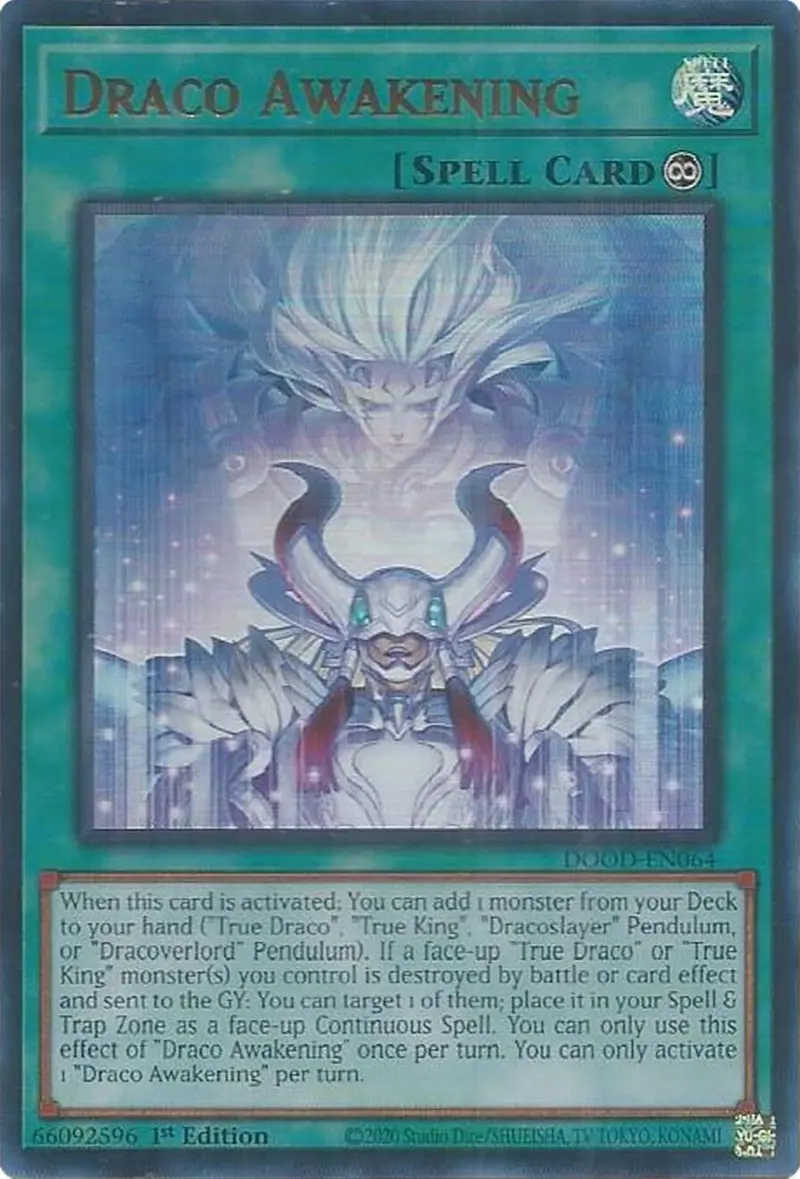 Draco Awakening [Dood-En064] Ultra Rare 1
