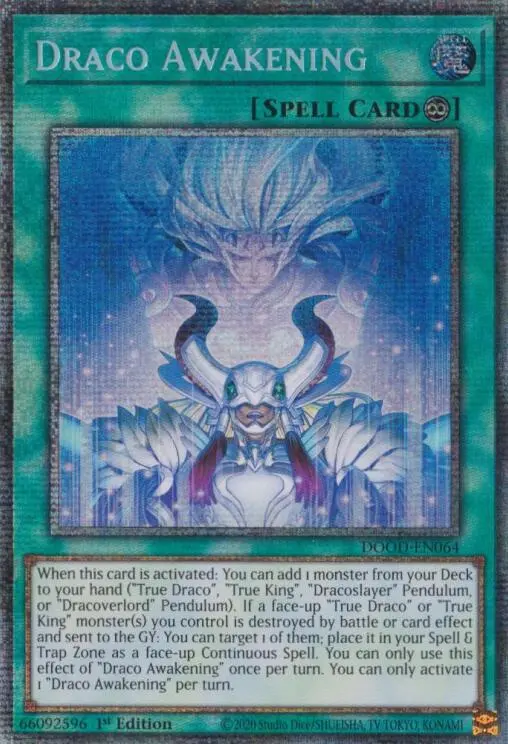 Draco Awakening (Starlight Rare) [Dood-En064] Starlight Rare 1