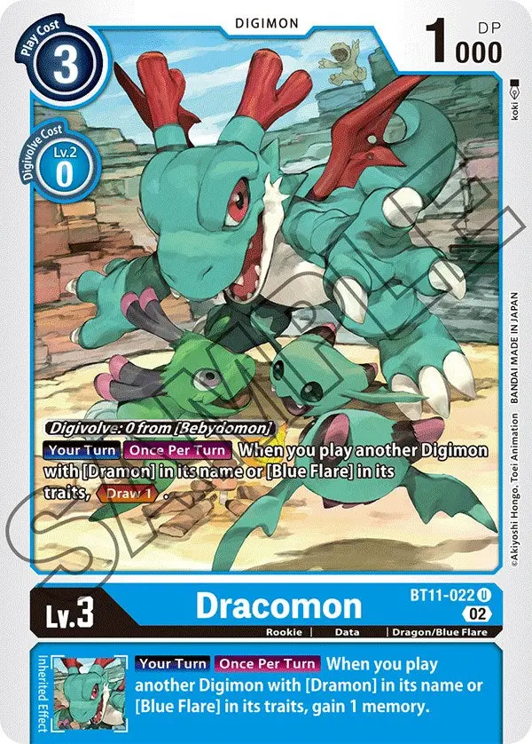 Dracomon [Bt11-022] [Dimensional Phase] 1