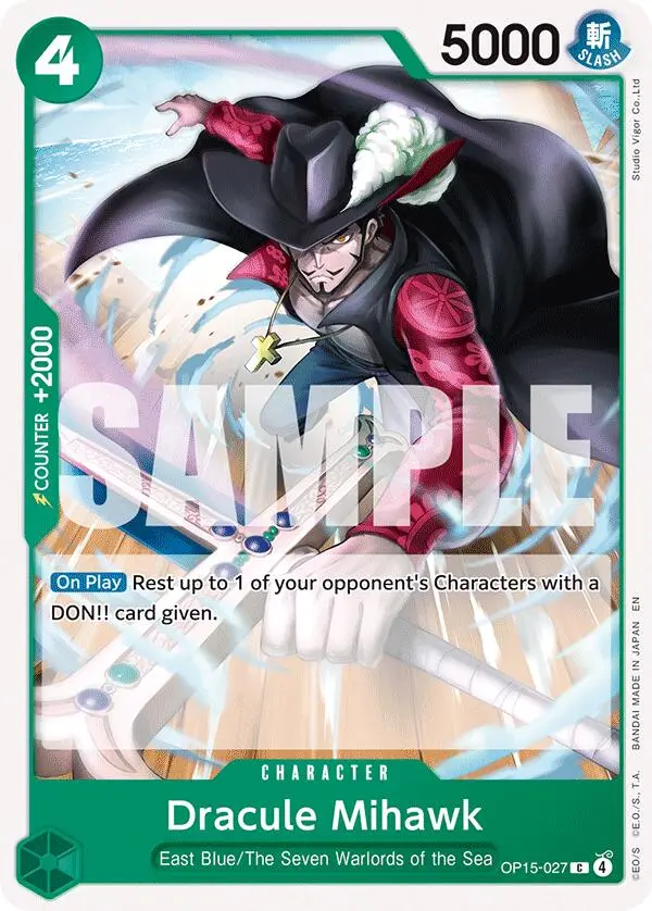 Dracule Mihawk [Adventure On Kami's Island] 1