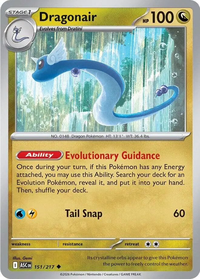 Dragonair (151/217) [Mega Evolution: Ascended Heroes] 1