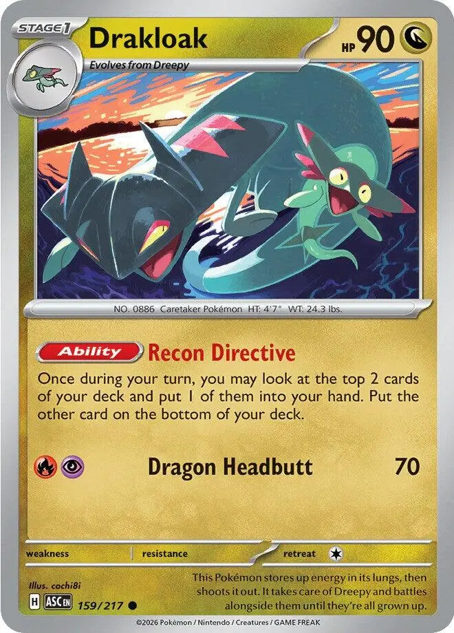 Drakloak (159/217) [Mega Evolution: Ascended Heroes] 1