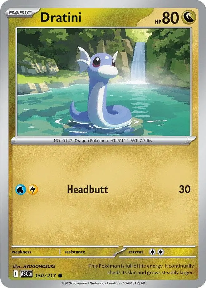Dratini (150/217) [Mega Evolution: Ascended Heroes] 1