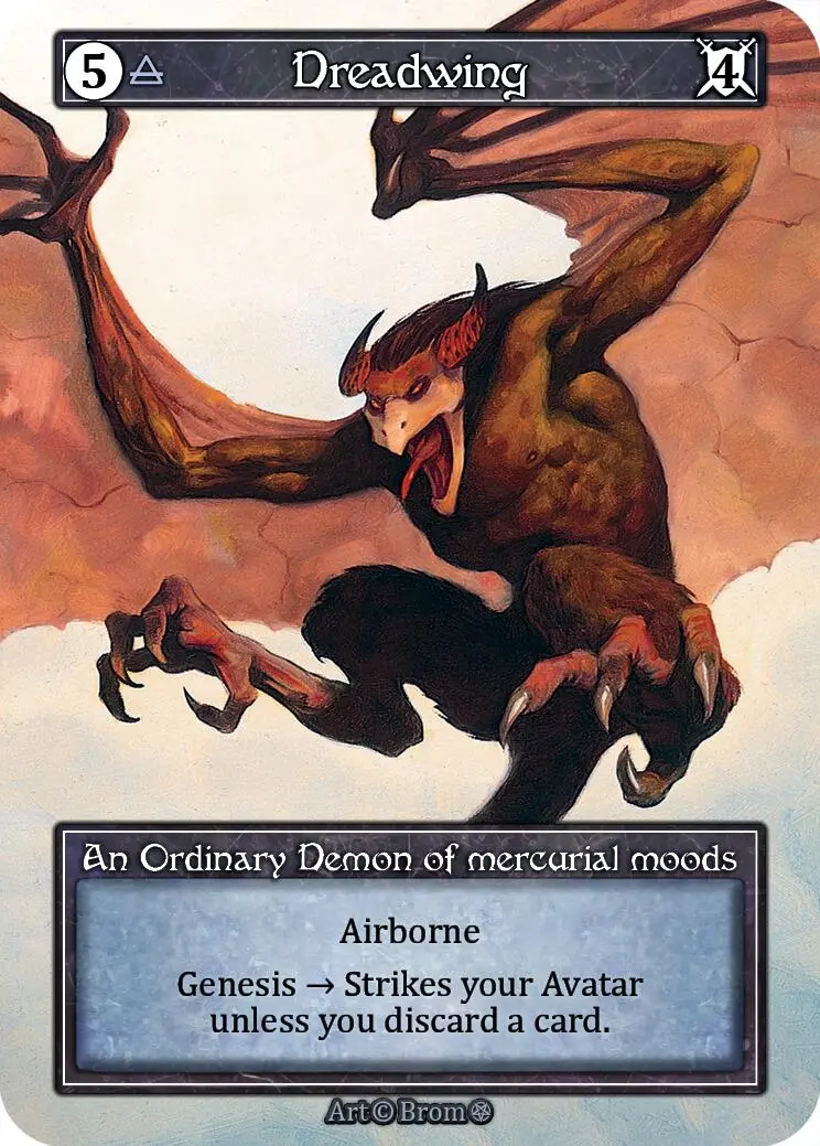 Dreadwing (Foil) [Gothic] 1