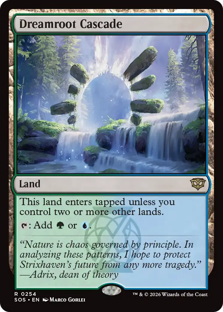 Dreamroot Cascade [Secrets Of Strixhaven] 1