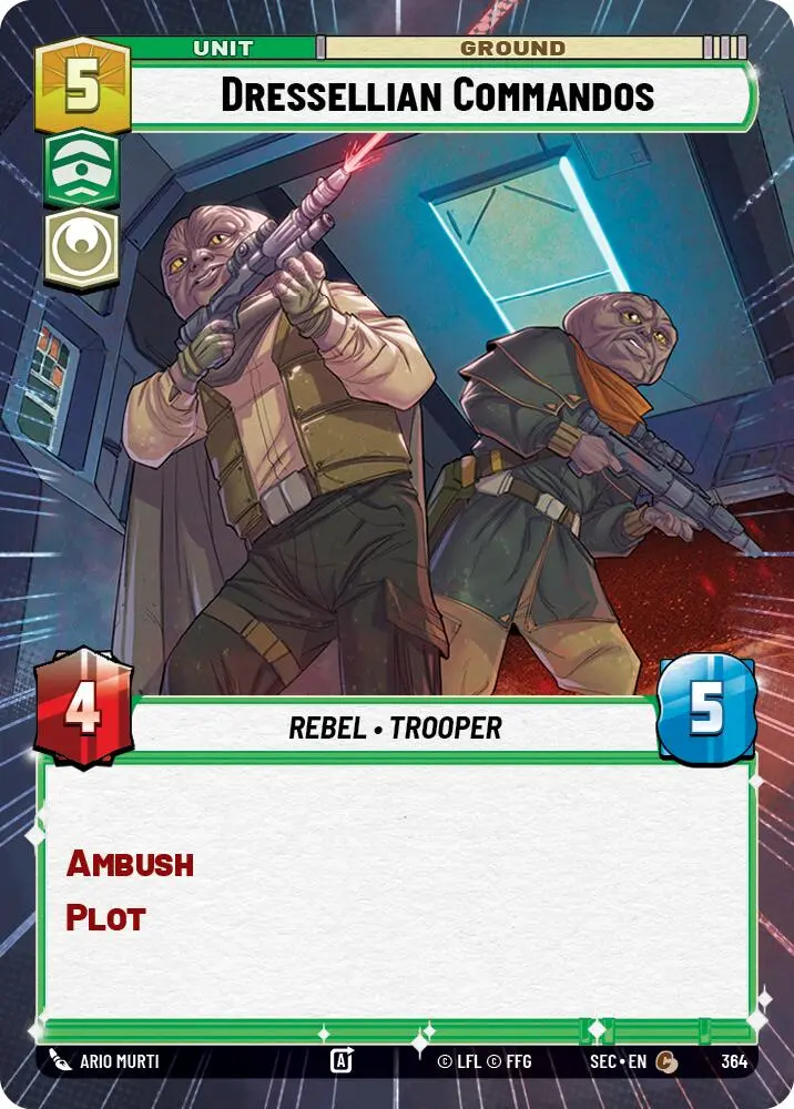 Dressellian Commandos (364) (Hyperspace) (364) [Secrets Of Power] 1