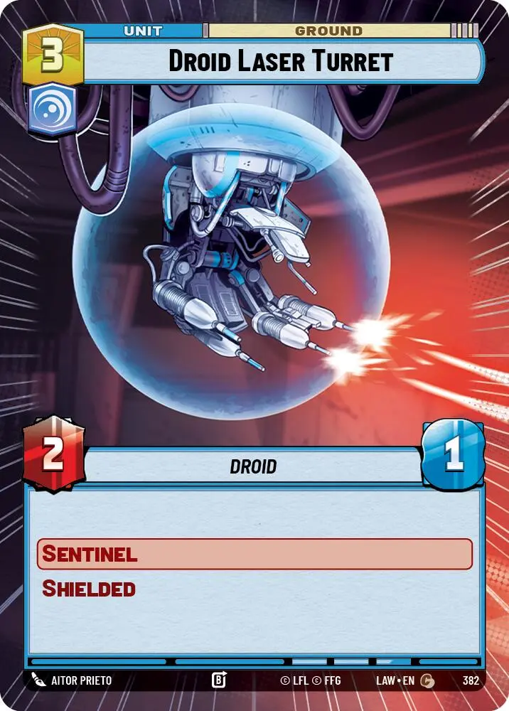 Droid Laser Turret (382) (Hyperspace) (382) [A Lawless Time] 1