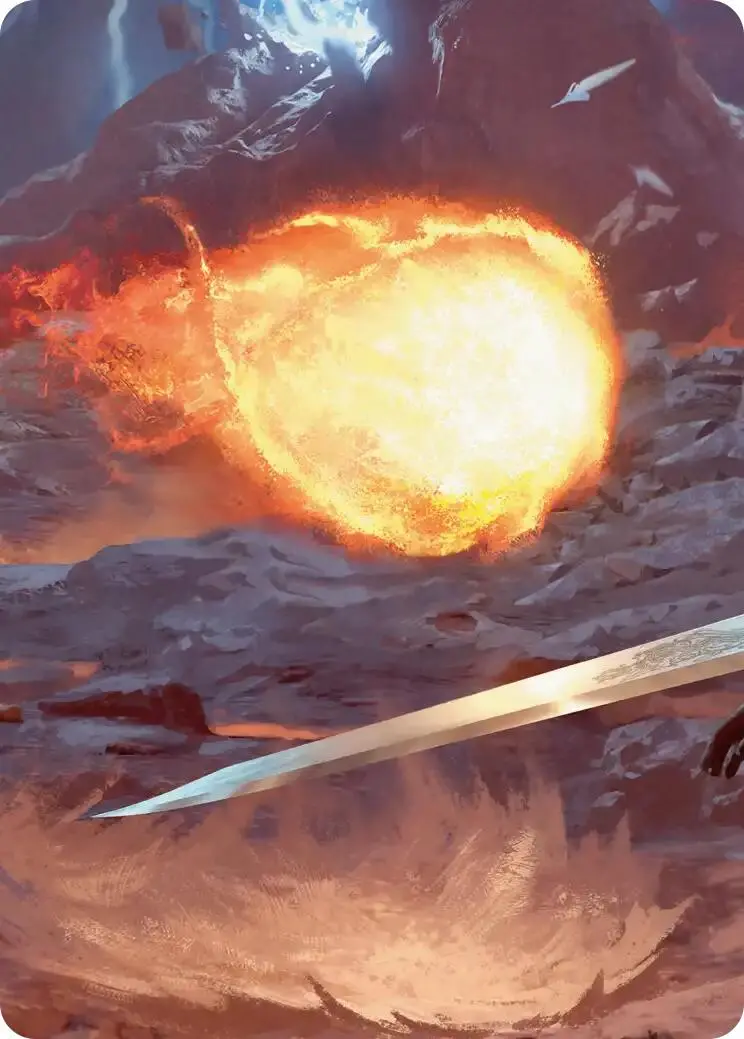 Duelist's Flame Scene Art Card [Final Fantasy Art Series] 1