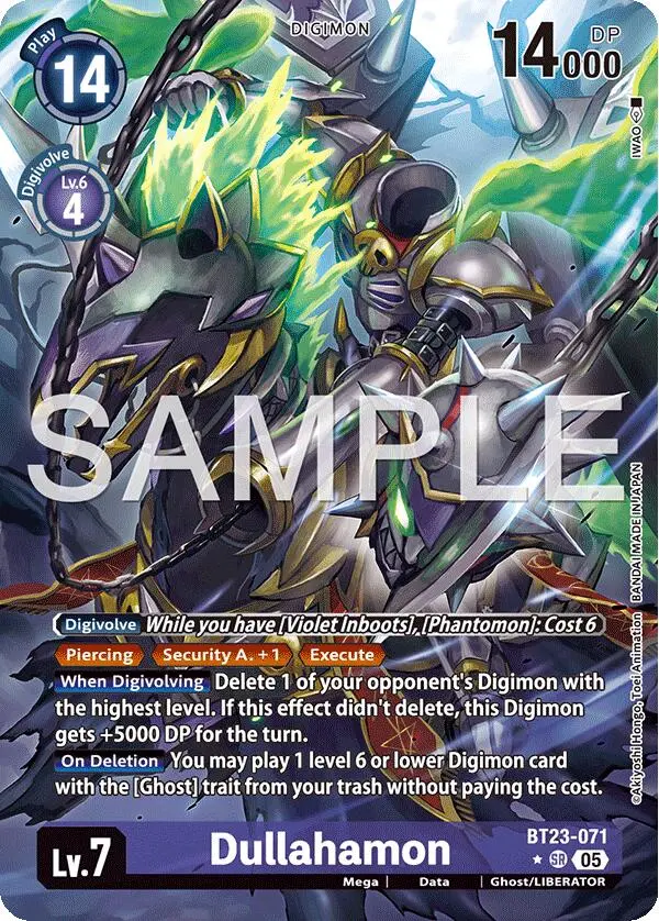 Dullahamon [Bt23-071] (Alternate Art) [Hackers' Slumber] 1