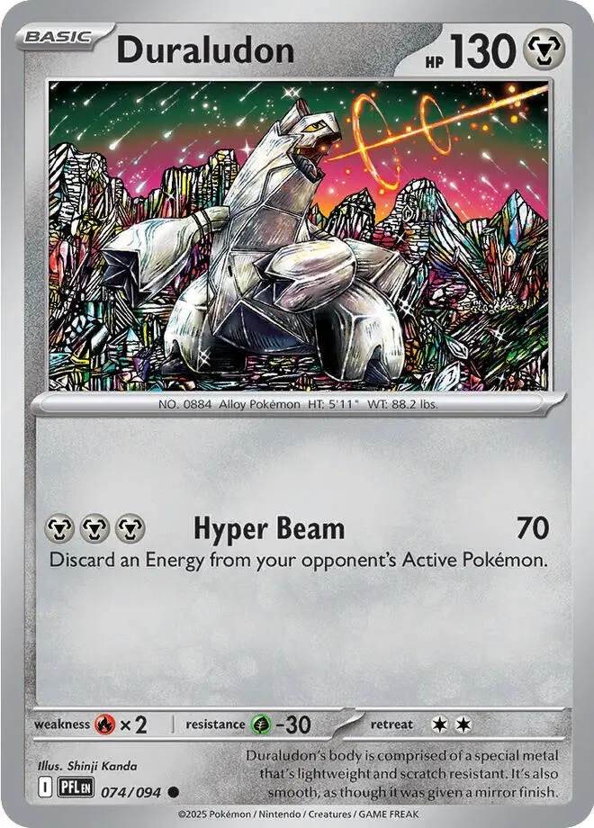 Duraludon (074/094) [Mega Evolution: Phantasmal Flames] 1