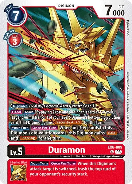 Duramon [Ex6-009] [Infernal Ascension] 1