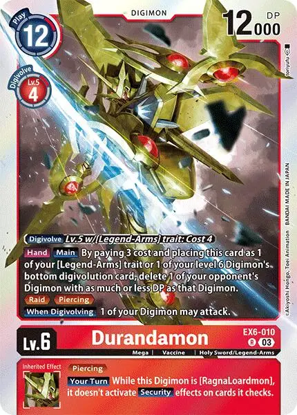 Durandamon [Ex6-010] [Infernal Ascension] 1