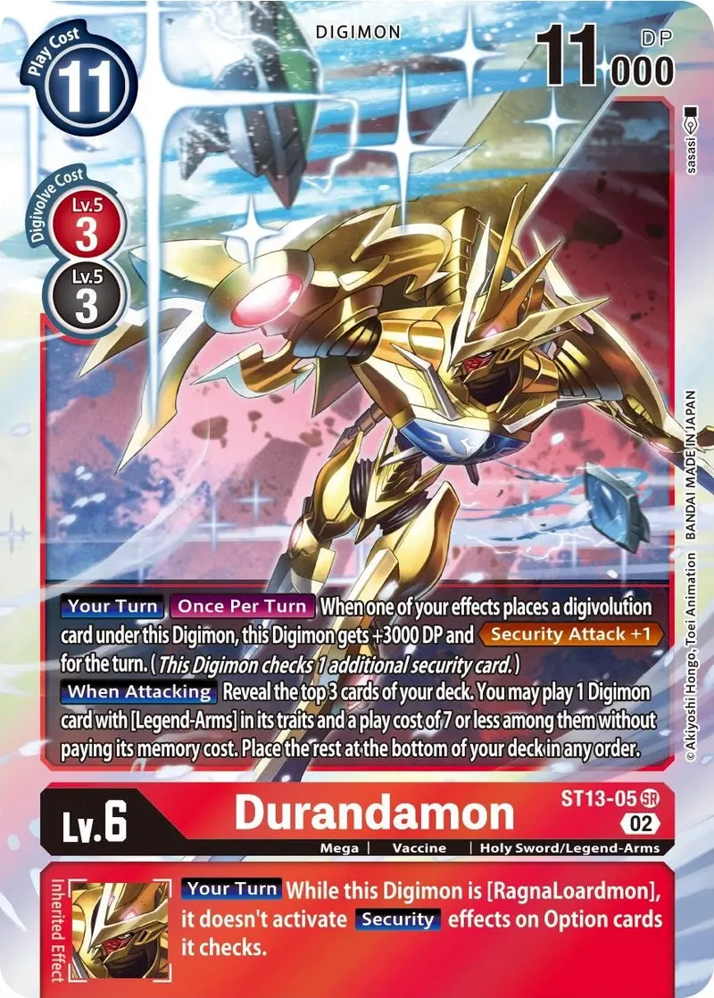 Durandamon [St13-05] [Starter Deck: Ragnaloardmon] 1