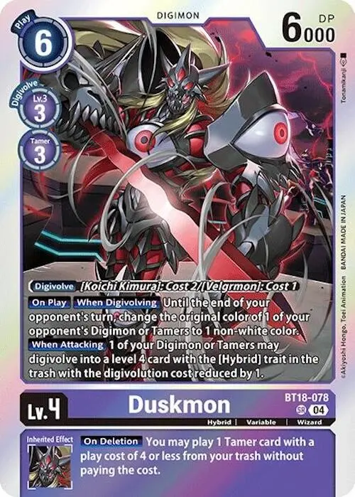 Duskmon [Bt18-078] [Release Special Booster Ver.2.0] 1