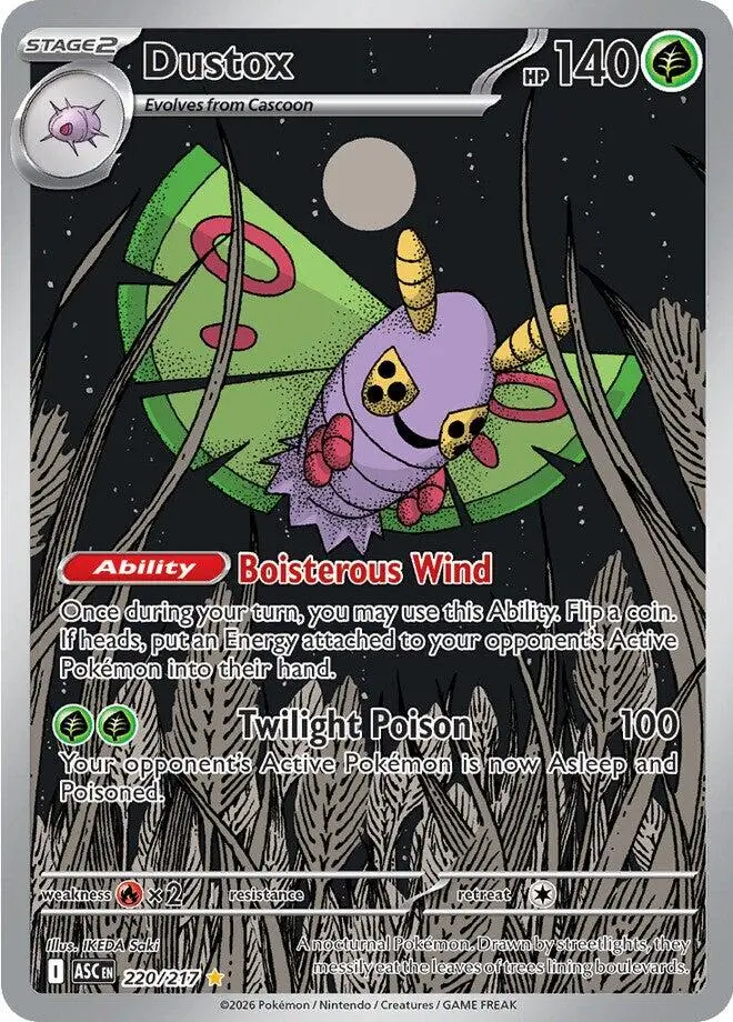 Dustox (220/217) [Mega Evolution: Ascended Heroes] 1