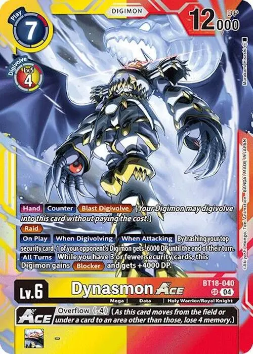 Dynasmon Ace [Bt18-040] [Release Special Booster Ver.2.0] 1