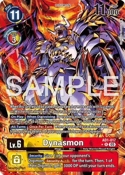Dynasmon [Ad1-017] (Alternate Art) [Advanced Booster Digimon Generation] 1
