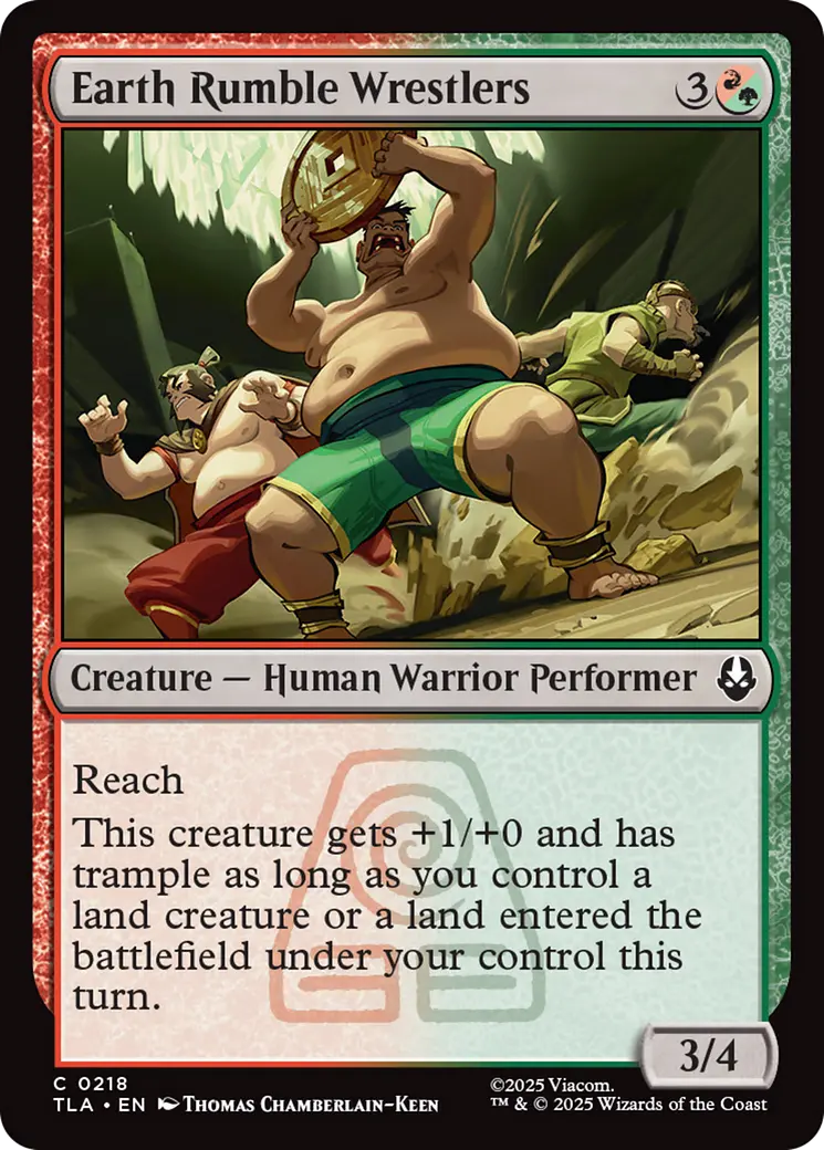 Earth Rumble Wrestlers [Avatar: The Last Airbender] 1