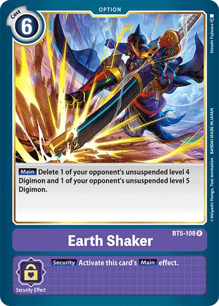 Earth Shaker [Bt5-108] [Battle Of Omni] 1