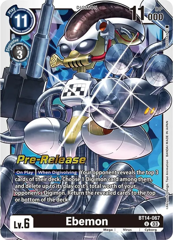 Ebemon [Bt14-067] [Blast Ace Pre-Release Cards] 1