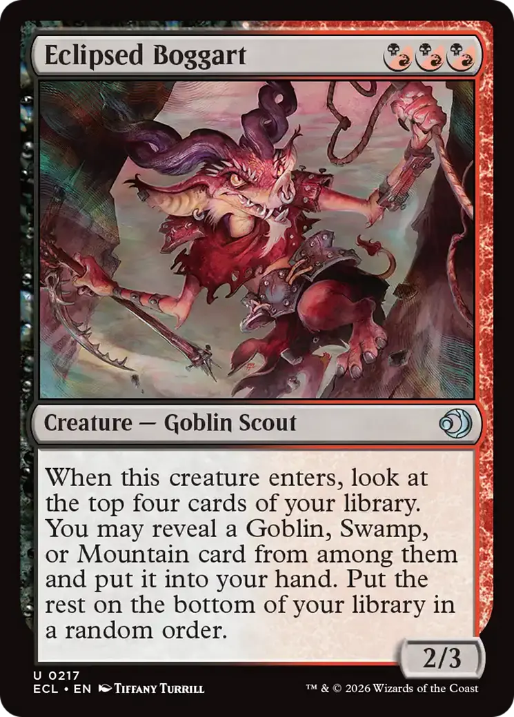 Eclipsed Boggart [Lorwyn Eclipsed] 1