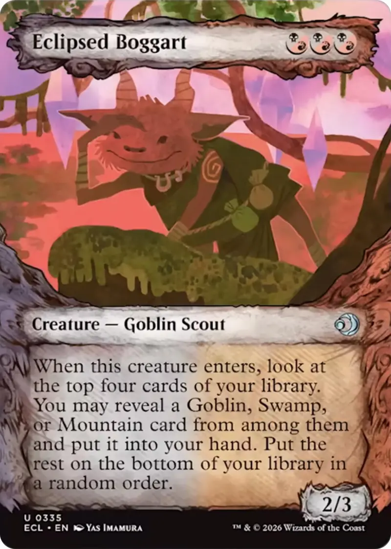 Eclipsed Boggart (Showcase) [Lorwyn Eclipsed] 1