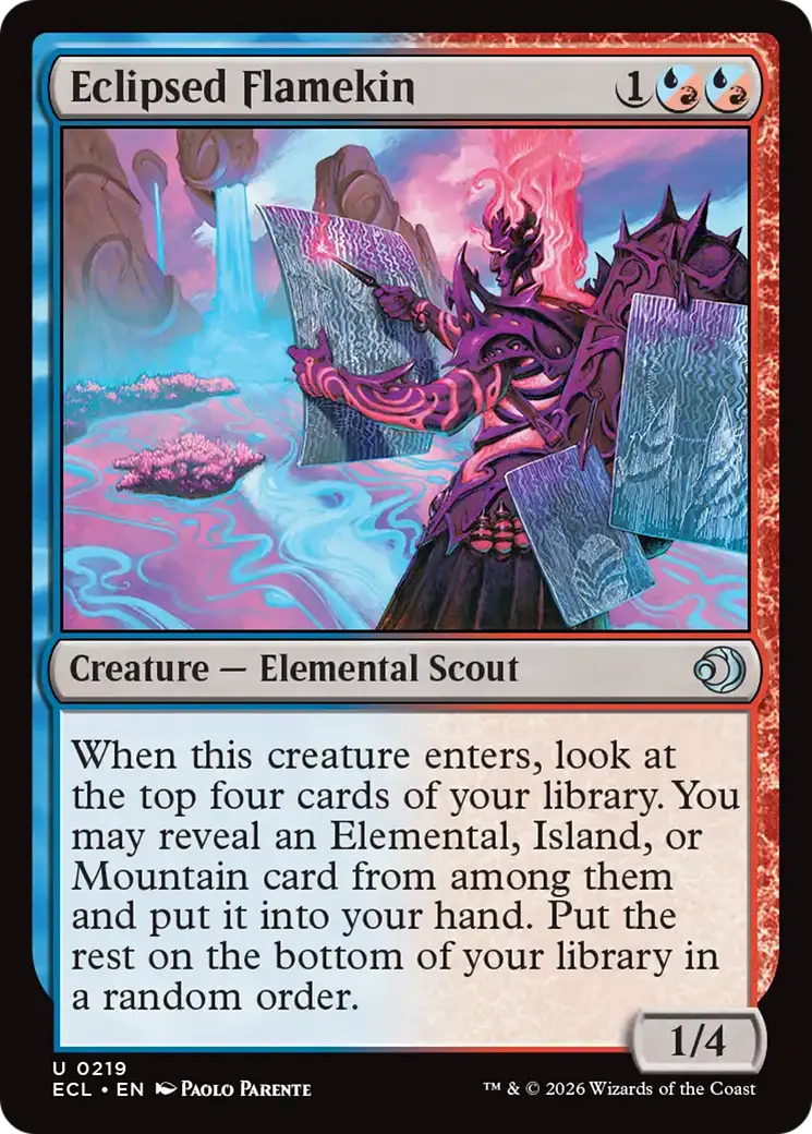 Eclipsed Flamekin [Lorwyn Eclipsed] 1
