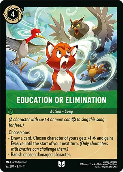 Education Or Elimination (97/204) [Winterspell] 1