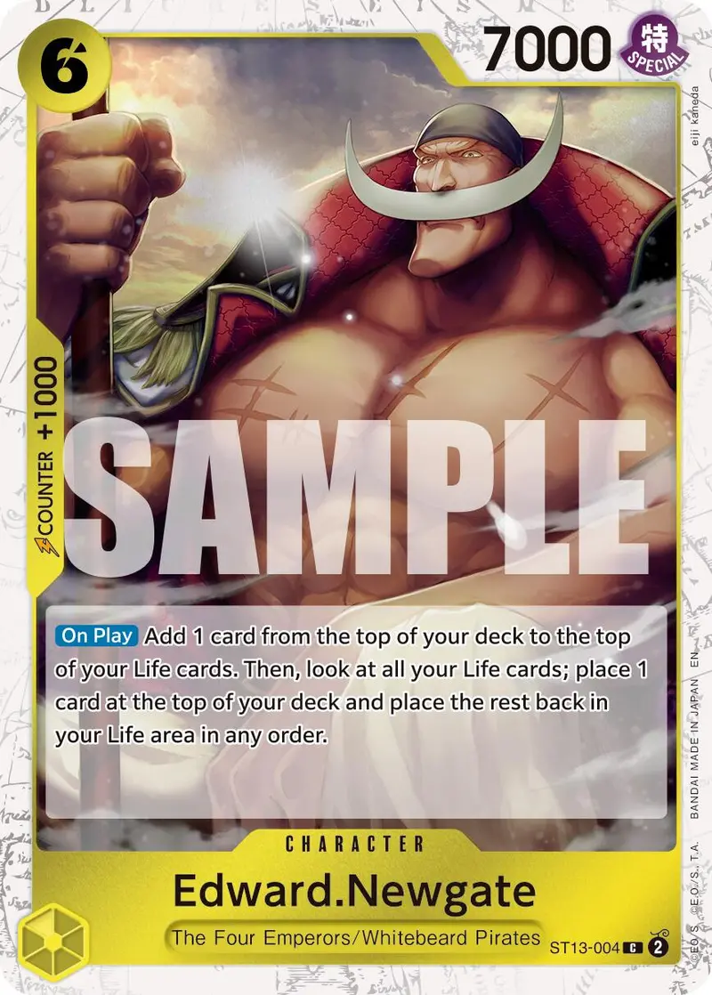 Edward.Newgate (St13-004) (Pirate Foil) [Premium Booster -The Best- Vol. 2] 1