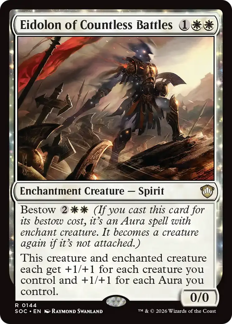 Eidolon Of Countless Battles [Secrets Of Strixhaven Commander] 1