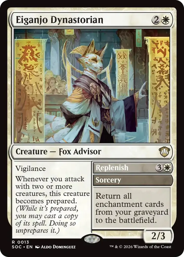 Eiganjo Dynastorian [Secrets Of Strixhaven Commander] 1