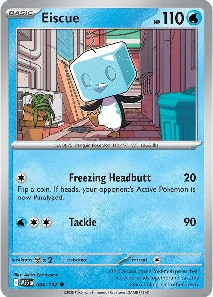 Eiscue (044/132) [Mega Evolution: Base Set] 1