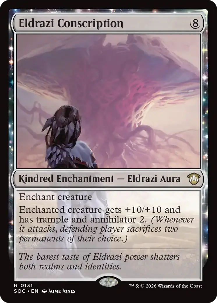 Eldrazi Conscription [Secrets Of Strixhaven Commander] 1