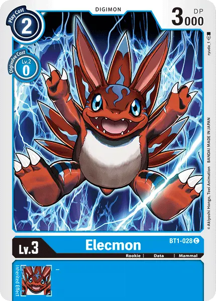 Elecmon [Bt1-028] [Release Special Booster Ver.1.0] 1