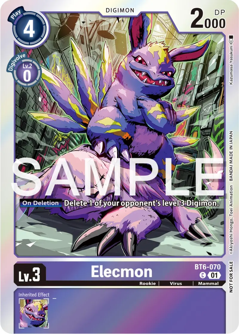 Elecmon [Bt6-070] (Official Tournament Pack Vol.12) [Double Diamond Promos] 1