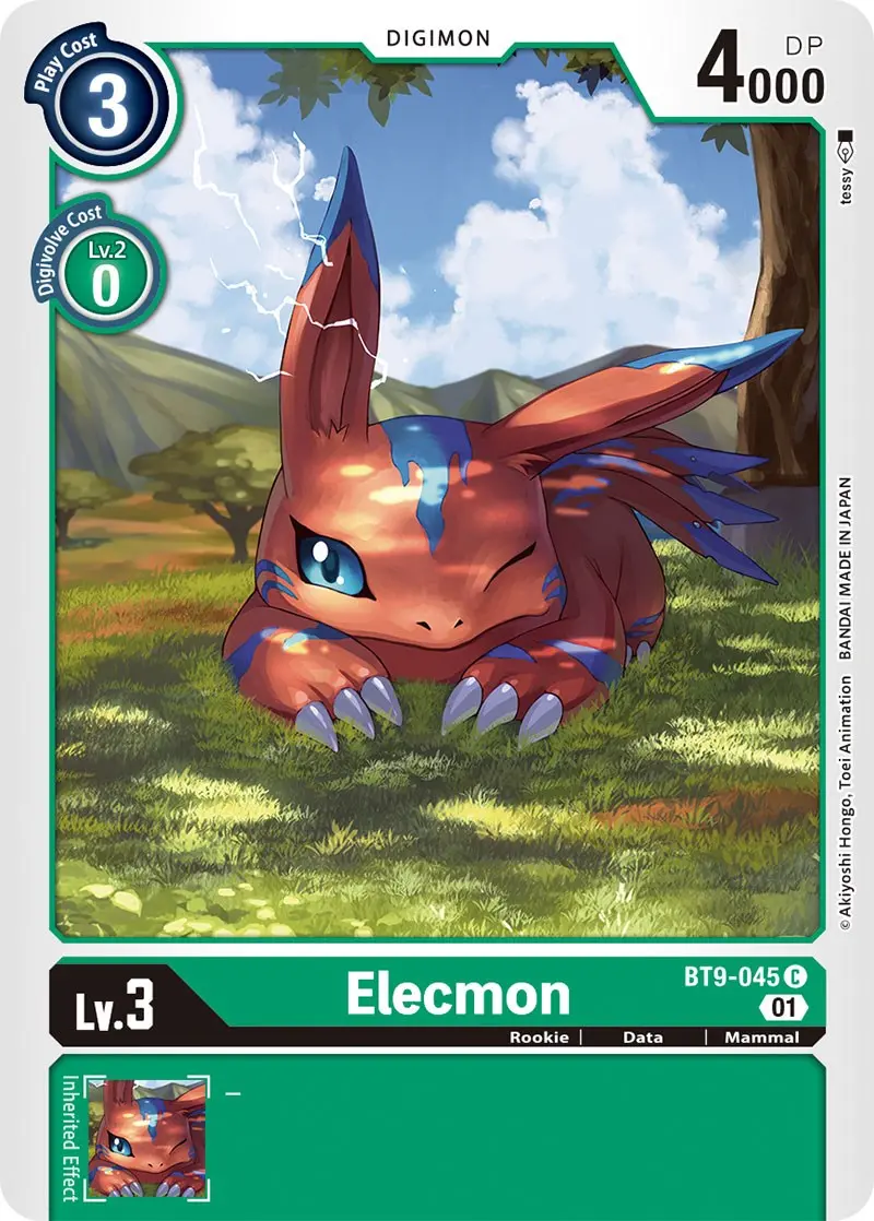 Elecmon [Bt9-045] [X Record] 1