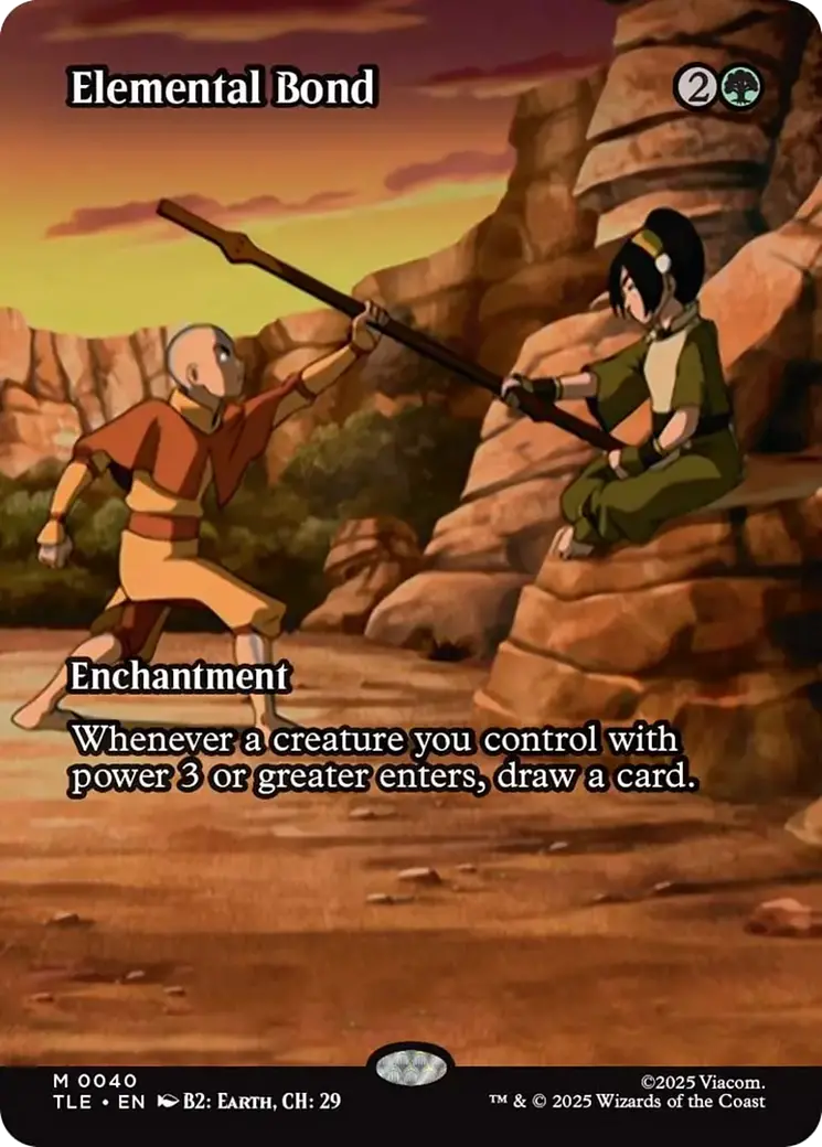 Elemental Bond (Borderless) [Avatar: The Last Airbender: Eternal-Legal] 1