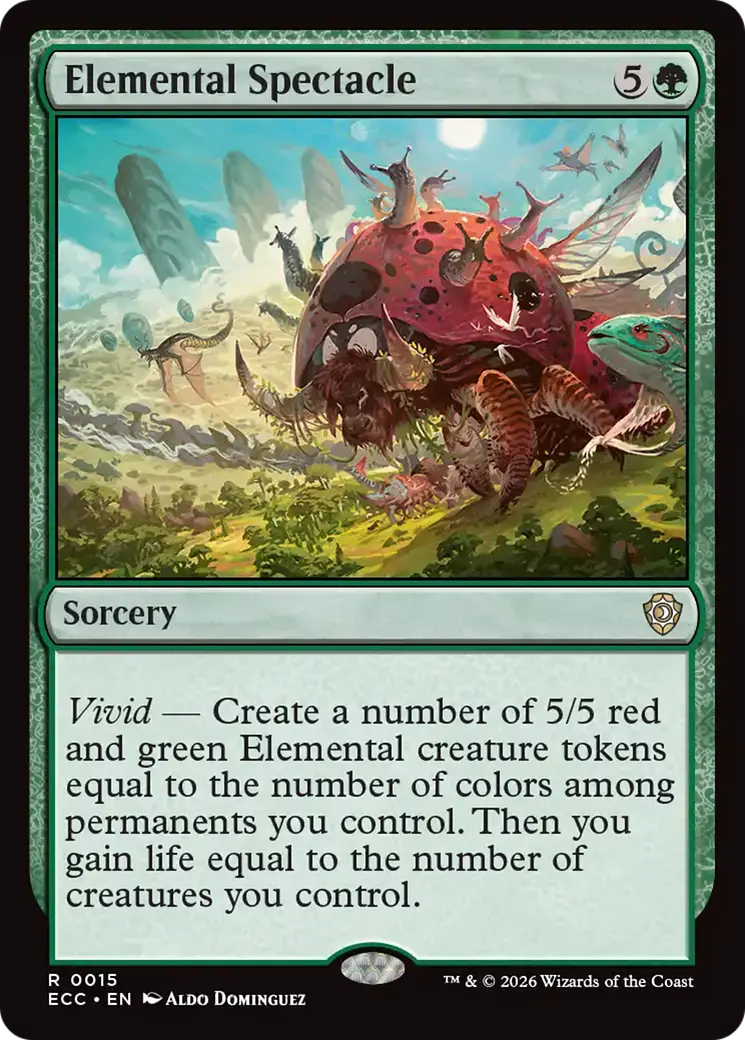 Elemental Spectacle [Lorwyn Eclipsed Commander] 1