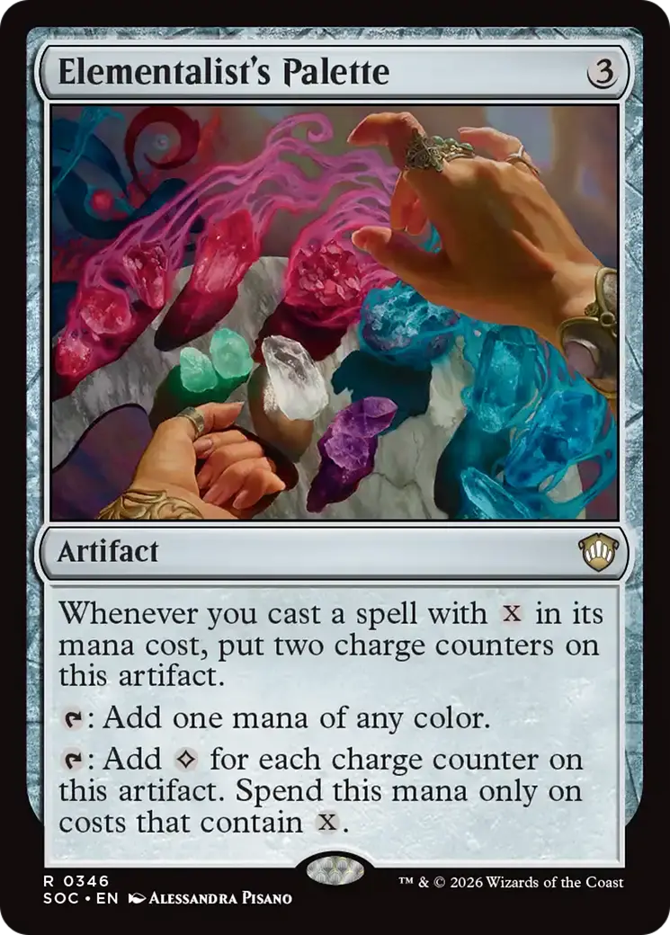 Elementalist's Palette [Secrets Of Strixhaven Commander] 1