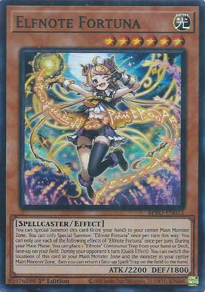 Elfnote Fortuna [Bpro-En012] Super Rare 1