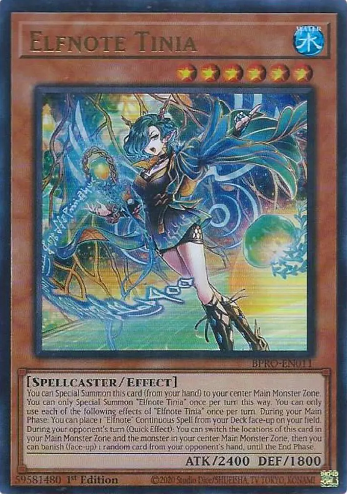 Elfnote Tinia [Bpro-En011] Ultra Rare 1