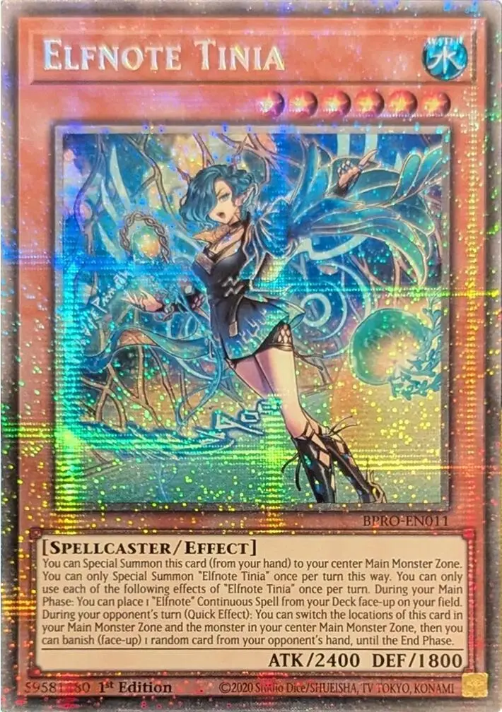 Elfnote Tinia (Starlight Rare) [Bpro-En011] Starlight Rare 1